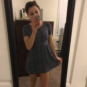 h&m boho floral dress